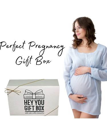 Pregnancy Gift Basket: New Mom Congrats Box | First, Second, Third Trimester Gifts & Morning Sickness Kit for Mama-to-Be - Buy Online on SooperMarket.com