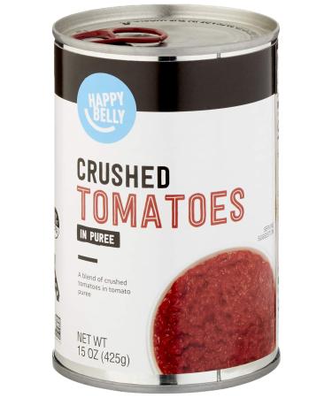 Amazon Brand - Happy Belly Crushed Tomatoes, 14.5 Ounce