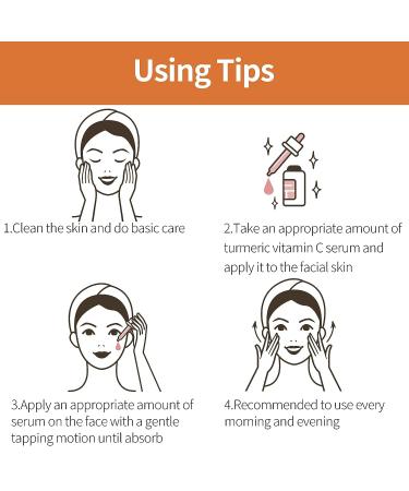 Turmeric & Vitamin C Dark Spot Corrector Serum | Anti-Aging & Moisturizing Formula for All Skin Types - 1oz - Buy Online on SooperMarket.com