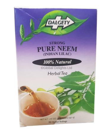2 x Dalgety Strong Pure Neem (Indian Lilac) Herbal Tea