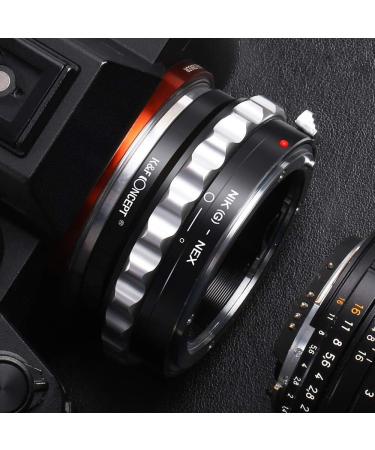 K&F Concept Nikon G to Sony E-Mount Lens Mount Adapter for Alpha A7 A6000 A6300 A6500 - NIK(G)-NEX Compatible - Buy Online on SooperMarket.com
