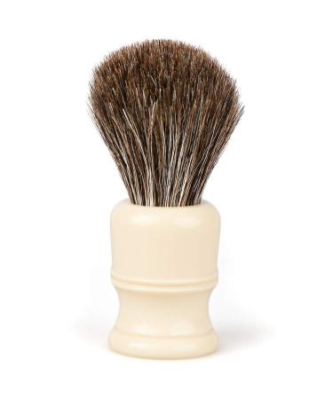 Fendrihan Horse Hair Shaving Brush Faux Ivory Handle 21 mm Knot