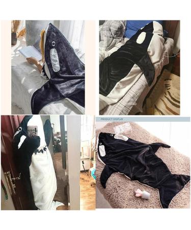 XXL Whale Blanket & Sleeping Bag | Super Soft Flannel Cuddly Blanket for Adults & Teens | Perfect Gift for Whale Lovers - Buy Online on SooperMarket.com