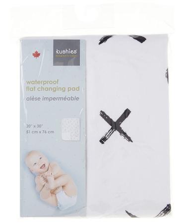 Kushies Deluxe Change Pad Flannel XO Black & White - P210-639 - Buy Online on SooperMarket.com