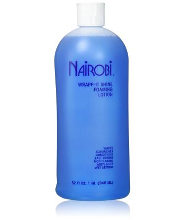 Nairobi Wrapp-It Shine Foaming Lotion  32 Ounce Clean Scent 32 Fl Oz (Pack of 1)
