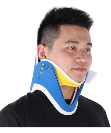 Adjustable Neck Fixing Brace Cervical Support Collar Spine Correct Protector Unique Fixed Lock for Cervical Pain and Fatigue - Buy Online on SooperMarket.com