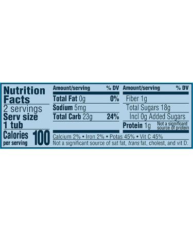 Gerber Baby Food 2nd Foods Blends Banana & Mixed Berry Puree | Wonderfoods | Natural & Non-GMO | 4oz Tubs 2-Pack (Pack of 8) - Buy Online on SooperMarket.com