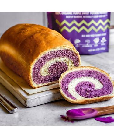 Suncore Foods Purple Sweet Potato Powder - 5oz (1 Pack) | Purple Food Coloring | Gluten-Free & Non-GMO - Buy Online on SooperMarket.com