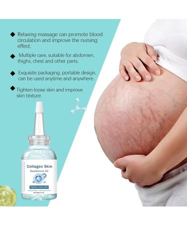 Stretch Mark Oil Collagen Skin Resilience Oil Stretch Mark Body Oil for Women Stretch Marks Removal Body Moisturiser Improve the Appearance of Scars Stretch Marks and Uneven Skin Tone - Buy Online on SooperMarket.com
