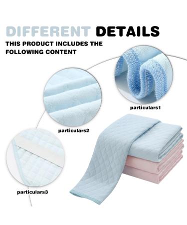 Reusable Baby Wrap Pads - 4 Pack | Washable & Portable Diaper Changing Mat (70x60cm) for Toddlers | Perfect for On-the-Go Convenience - Buy Online on SooperMarket.com