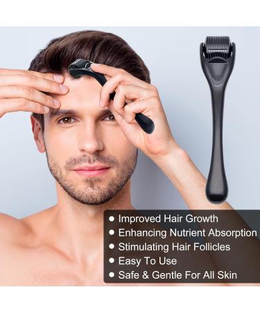 GoldWorld Rosemary Oil for Hair Growth w/Derma Roller Hair Growth Men Women 100ml Light-Weight Non-Greasy Hair Growth Oil Serum Reduce Beard Hair Loss Diluted Rosemary Oil Dry Damaged Hair Tonic - Buy Online on SooperMarket.com