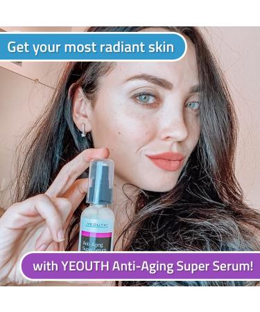 Yeouth Anti-Aging Super Serum - 1 fl oz (30 ml) | Youthful Skin Solution - Buy Online on SooperMarket.com