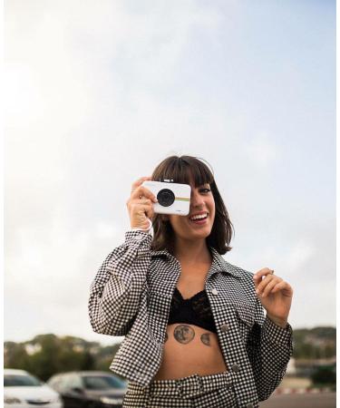 Polaroid Snap Instant Digital Camera with ZINK Zero Ink Printing - White Snow - Buy Online on SooperMarket.com