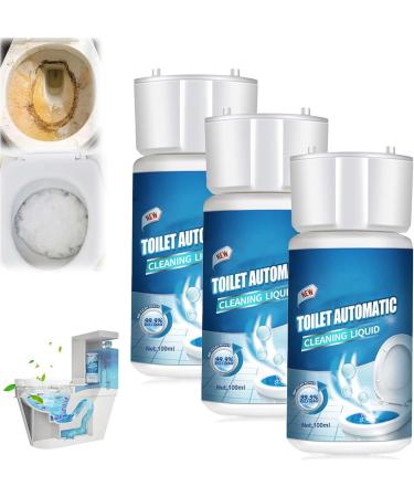 Splash Foam Toilet Cleaner Splash Toilet Cleaner Toilet Active Oxygen Agent Toilet Automatic Cleaning Liquid Splash Cleaner Foaming for Toilet Natural Toilet Cleaner Easy to Use (3Pcs) - Buy Online on SooperMarket.com