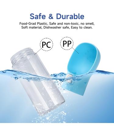 Colorday Handheld Dog Feeder Treat Dispenser with Clicker & Pouch - Blue (6.7 OZ) | For Training Walking Hiking Travel - Buy Online on SooperMarket.com