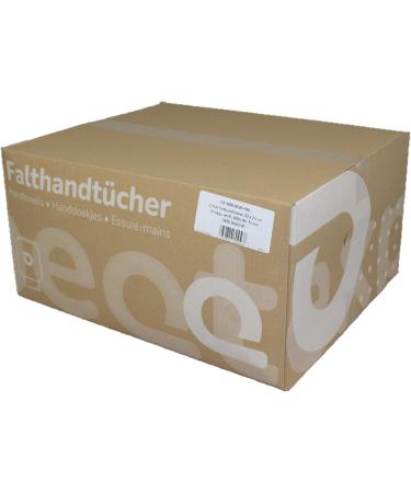3200 Strong & Affordable Folding Towels | 2-Layer White | 23x21 cm | V-falz | 16 Packets | Huchtenemeier - Best Quality for All Donors - Buy Online on SooperMarket.com