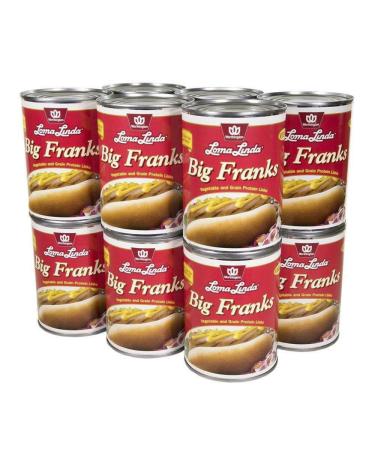 Loma Linda - Plant Based Meats Substitute (Big Franks (15 oz.), 12 pack)