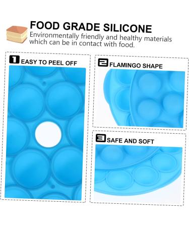 MAGICLULU 2 Pcs 18 Lollipop Mold Cake Trays Silicone Candy Molds 18-Hole Silicone Lollipop Cake Mold Silicone Mould Soap Molds Silicone Molds Cake Maker Baking Supplies Silica Gel Round Bluex2pcs 25X25X4cmx2pcs - Buy Online on SooperMarket.com
