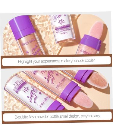 Mikinona Face Glitter 3pcs Highlight Pat Powder Glitter Loose Face Powder Makeup Highlighter Body Makeup Powder Voss Fairy - Buy Online on SooperMarket.com