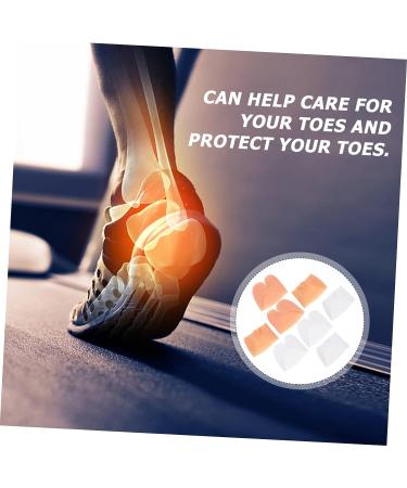 Healvian Silicone Toe Cover Sleeves - 4 Pairs | Gel Toe Protector Caps for Comfort and Cushioning - Buy Online on SooperMarket.com