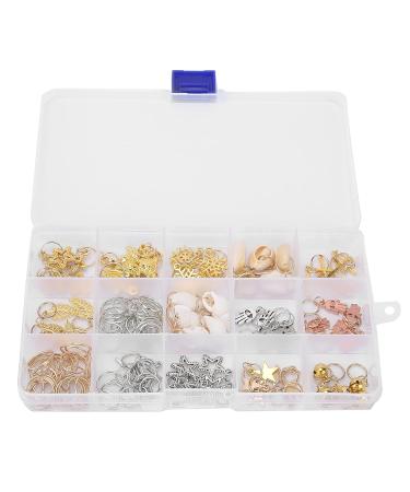 15 Types DIY Hair Braids Dreads Rings - 125 PCS Hair Braiding Accessories for Dreadlocks Extensions & Buns - Buy Online on SooperMarket.com
