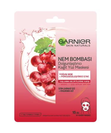 Garnier Ultralift Anti Ageing Radiance Boosting Face Sheet Mask 28g 32 g (Pack of 1) Ultra Lift Anti-Age