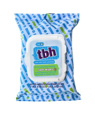 TBH Kids Spot Foam Face Cleaning Spot Wipes for Kids  Preteens  and Teens with Sensitive Dry Oily Skin - Gentle Facial Cleanser and Hydrating Facewash For Girls and Boys with Acne Prone Skin - Sulfate Free   Paraben Free...