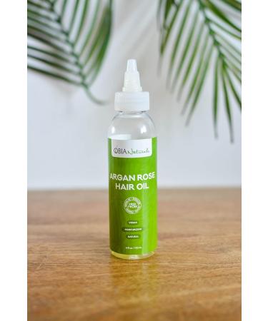 OBIA Naturals Argan Rose Hair Oil 4Oz - Nourishing Hydrating & Lightweight - Shop Internationally - Buy Online on SooperMarket.com