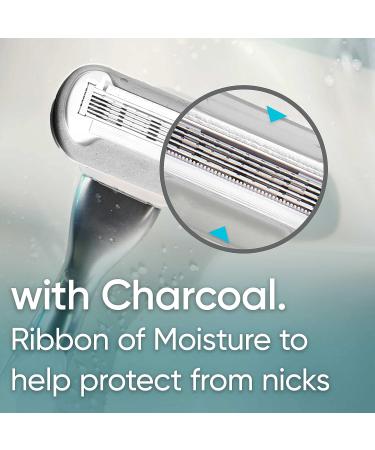 Gillette Venus Extra Smooth Charcoal Women's Razor Handle with 4 Blade Refills - Buy Online on SooperMarket.com