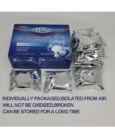 KIISIISO Washing Machine Cleaner Descaler Tablets | Deep Clean for Front, Top Load, HE Washers - Buy Online on SooperMarket.com