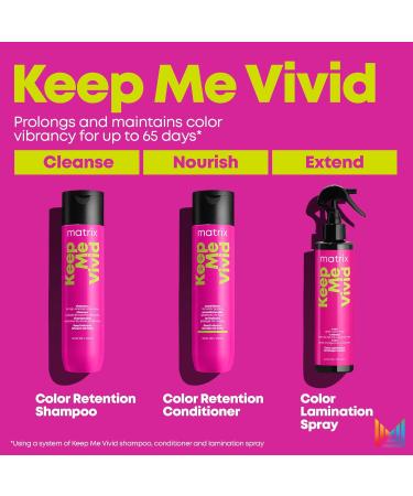 Matrix Keep Me Vivid Color Lamination Spray - Prevents Fading, Nourishing Leave-In Treatment for Color Treated Hair - 5.7 Fl. Oz - Buy Online on SooperMarket.com