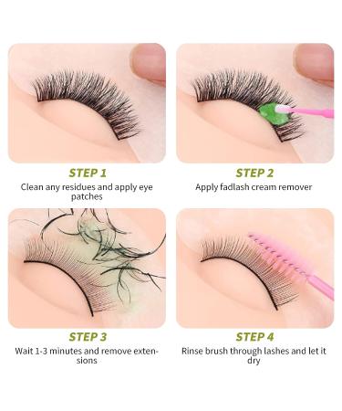 Professional Lash Remover Cream 5g (Aloe) | Gentle Salon Eyelash Extension Glue Remover - Buy Online on SooperMarket.com