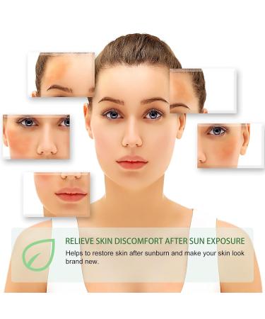 Skin Recovery Cream - Aloe After Sun Repair 100g (2pcs) | Hydrating Nourishing Lightweight Formula for Sunburn Relief & Dull Skin Repair - Buy Online on SooperMarket.com