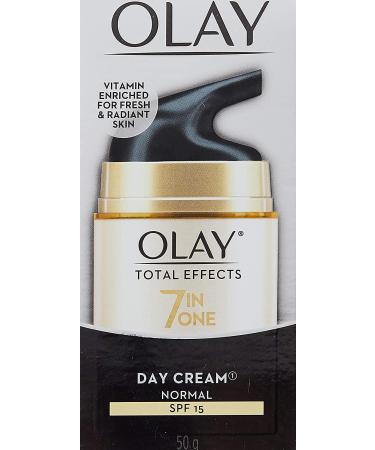 Olay Total Effects 7-in-1 Day Cream SPF 15 Anti-Aging Moisturizer 50g (Pack of 2) - Buy Online on SooperMarket.com