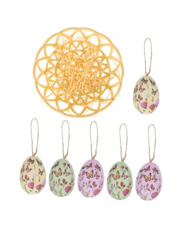 ABOOFAN 1 Set Easter Egg Decorations Festival Home Decor Easter Egg Decors Easter Accessory Ornaments Eggs Picture 3 15.00X15.00X3.00CM