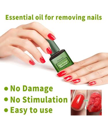 Gel Nail Polish Remover Effective Gel Polish Remover Easily Quickly Soak off Gel Polish in 2-5 Minutes No Need for Foil Soaking or Wrapping Don't Hurt Your Nails (15ml+Cuticle Pusher) Repair Gel - Buy Online on SooperMarket.com