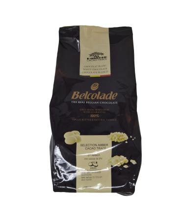 Belcolade Cacao Trace Amber Salted Butter Caramel White Chocolate 4kg
