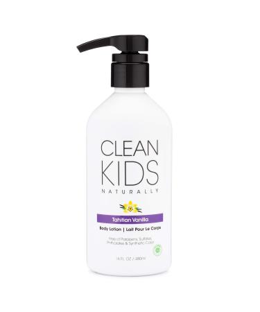 Gabriel Cosmetics Clean Kids Naturally Tahitian Vanilla Body Lotion  16oz