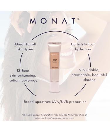 Monat BB Cream SPF 40 - Nude | Lightweight Tinted Moisturizer Fragrance-Free 35ml | International Shipping - Buy Online on SooperMarket.com