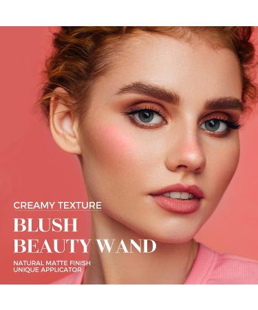 Reddhoon Contour Beauty Wand 3Pcs Set - Liquid Face Contouring Stick, Blusher Stick, Highlighter Stick - Smooth Matte Finish, Lightweight & Blendable Cream Contour Stick with Cushion Applicator - Buy Online on SooperMarket.com
