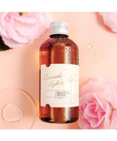 Rose Floral Water Organic Facial Skin Toner Moisturiser Hydrosol Moisturizing Hydrating Skin Caring Nourishing Water 105ml - Buy Online on SooperMarket.com