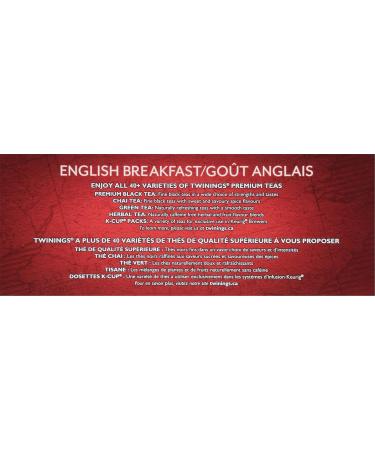 Twinings English Breakfast Individually Wrapped Tea Bags | Caffeinated Smooth Flavourful Robust Black Tea | 100 Count (Pack of 4) | Enjoy Hot or Iced Classic English Breakfast 100 Count (Pack of 4) - Buy Online on SooperMarket.com