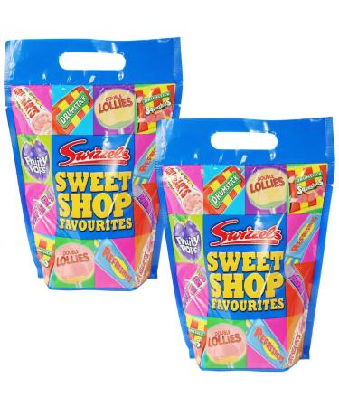 Sweet Shop Favourites Pouch 450g - Bundle Consisting of Swizzels x2 Pack
