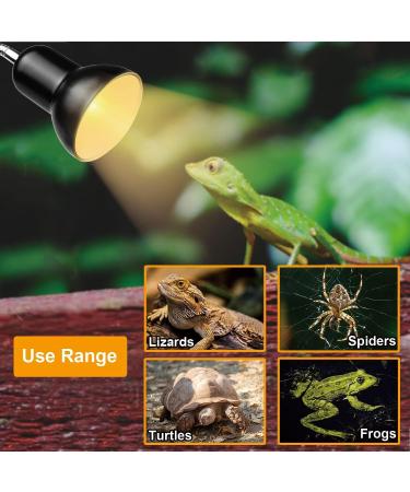 Shengruili 25W/50W Turtle Heat Lamp - Ideal Reptile Lamp for Terrariums | Durable & Efficient - Buy Online on SooperMarket.com