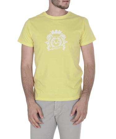 19V69 ITALIA Men's T-Shirt L Yellow Popcorn