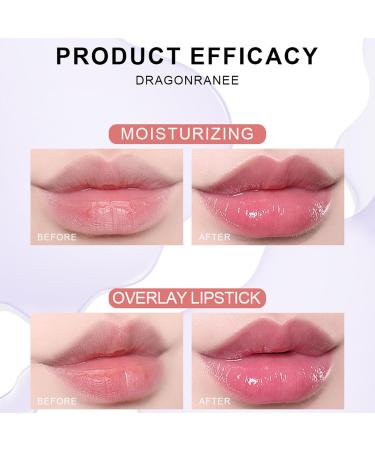 Plumping Lip Gloss Lip Oil Hydrating For Natural Cute Makeup Lipstick TintedsClear SerumsLip Balm Cosmetics Flower Lip Balm Care Cosmetic Moisting Oily Texture Hydrating Lip Oil Natural - Buy Online on SooperMarket.com