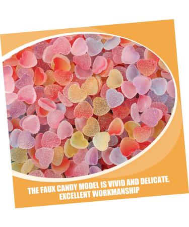 WOONEKY Fake Candies Bulk 50pcs Simulation Gummies Models Small Candies Model Fake Candies Desktop Candies Model Candy Hairpin 1 - Buy Online on SooperMarket.com