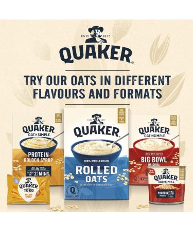 Quaker Oat So Simple Protein Original Porridge 8 x 37.7g - Pack of 1 - Buy Online on SooperMarket.com