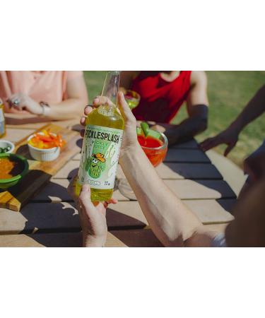 PickleSplash - Dill Pickle Beverage - Sports Hydration Drink for Leg and Muscle Cramps  Pickle Brine  Cooking  Marinade  Cocktail Mixer - 32 oz. Per Bottle (4 Pack) 32 Fl Oz (Pack of 4) - Buy Online on SooperMarket.com