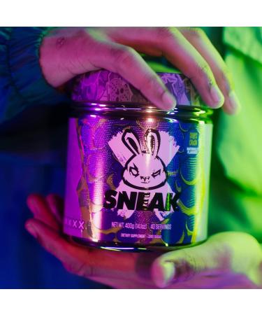 SNEAK Grape Crush Edition Energy Drink | In-Game Focus Boost | Zero Sugar, Low-Calorie & Vegan | 40 Servings, 400g - Buy Online on SooperMarket.com